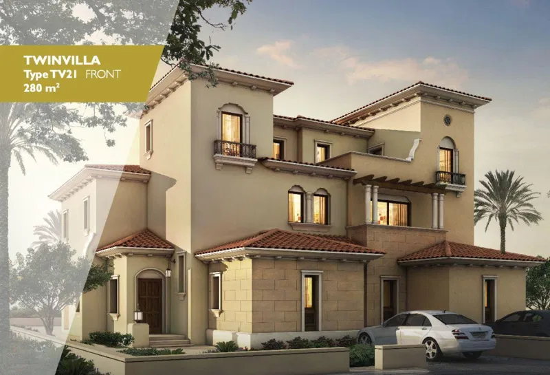 توين هاوس 4 غرف 276 م² للبيع في سيتي جيت، City Gate