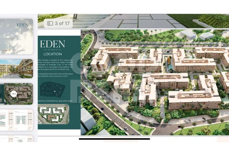3-bedroom hotel_apartment 164 m² for sale in El Rehab Extension