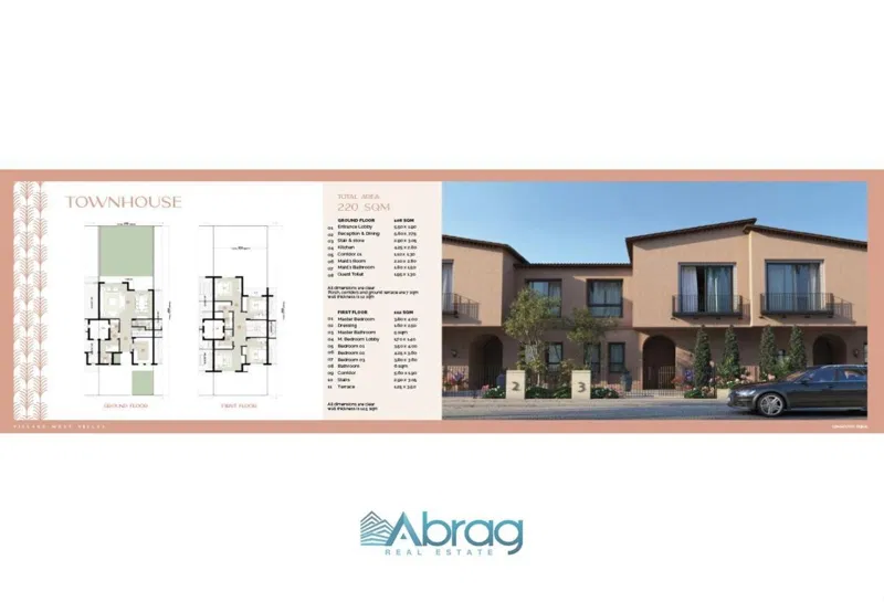 4-bedroom townhouse 220 m² for sale in Village West