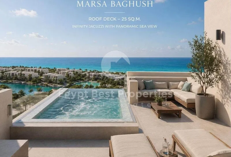 4-bedroom penthouse 322 m² for sale in Almaza Bay
