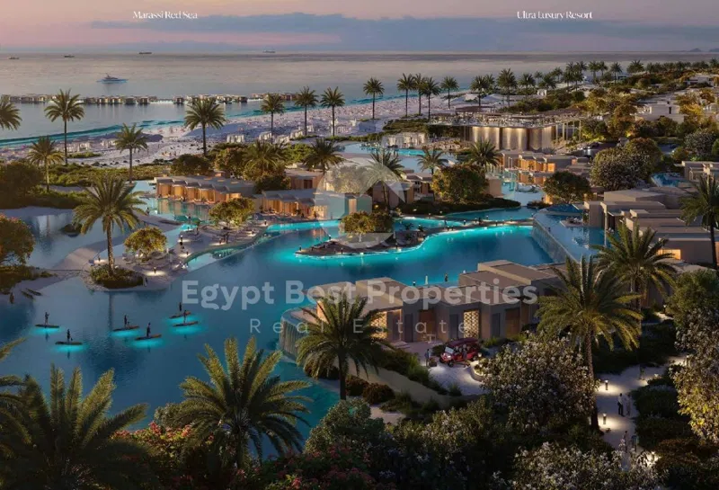 3-bedroom chalet 255 m² for sale in Marassi Red Sea