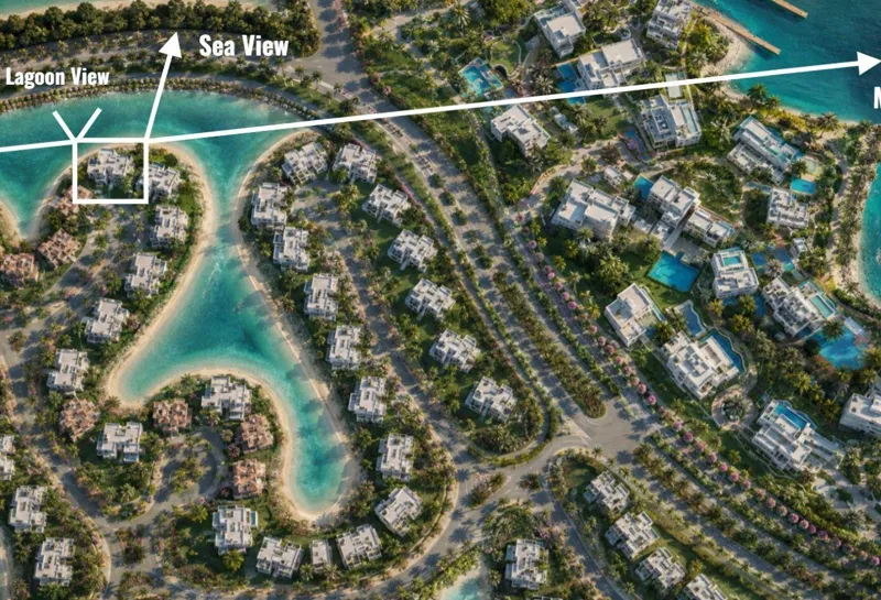 3-bedroom penthouse 220 m² for sale in South Med