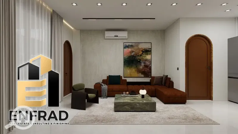 Studio for sale in Al Tagamoa, Lotus area, in front of Agora Mall, with a private entrance