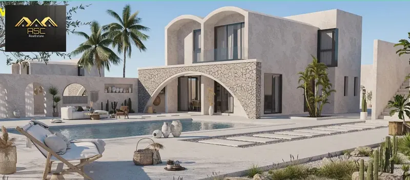 Standalone villa for sale at Salt Ras El Hekma – Panoramic lagoon and sea view – Prime location – Super-lux finishing – Lowest price on the market