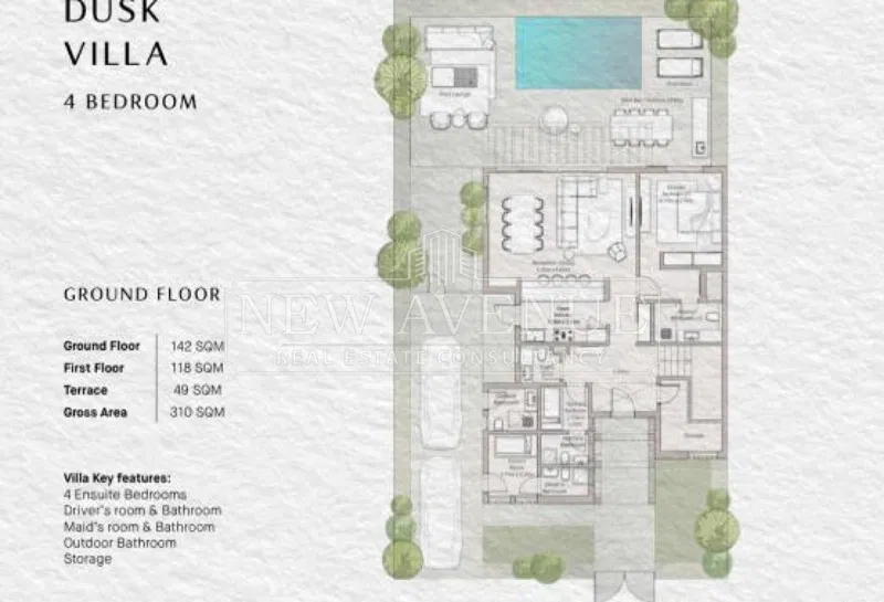 4-bedroom villa 330 m² for sale in Ogami