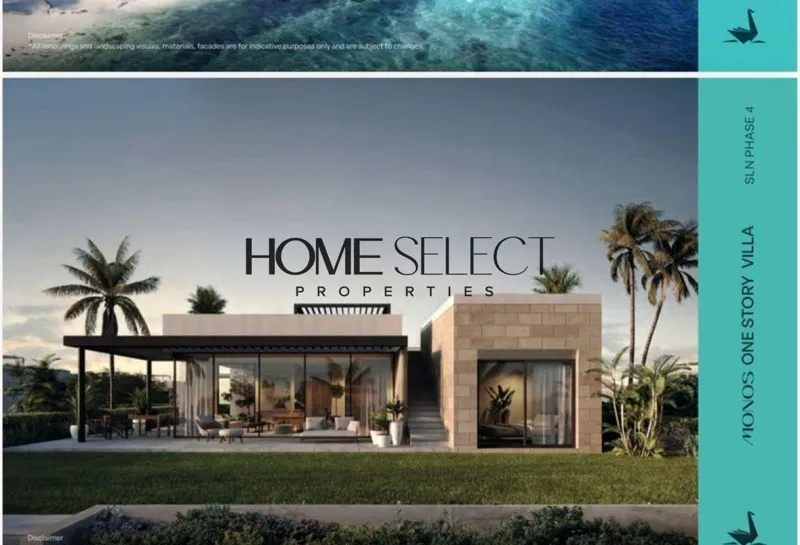 فيلا 4 غرف 255 م² للبيع في Swan Lake North Coast