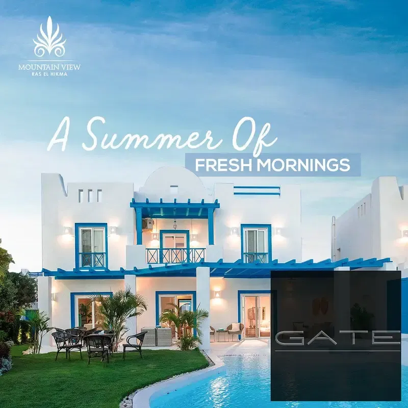 **Middle Townhouse for Sale Third Terrace Prime Location Close to the Sea Sea View | Overlooking Landscapes & Swimm