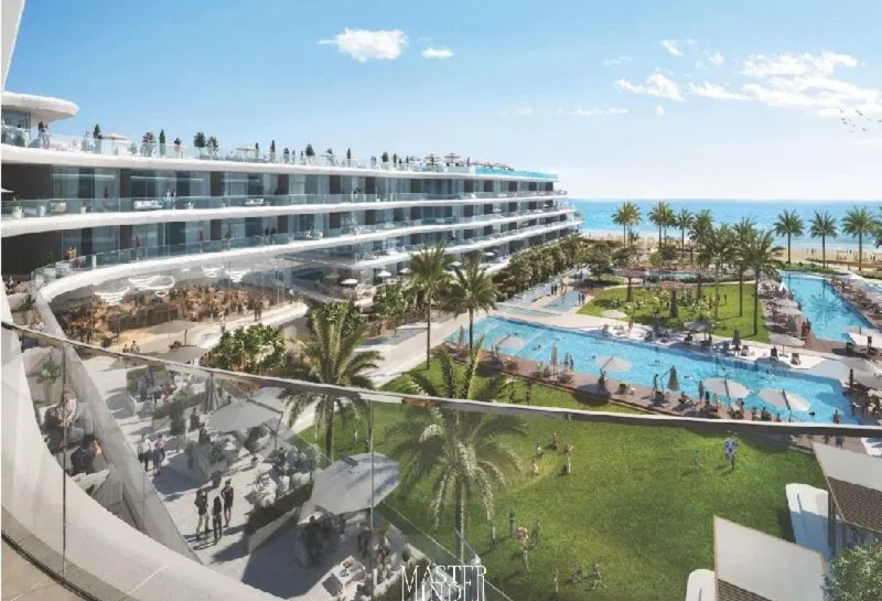 hotel_apartment غرفتين 146 م² للبيع في Soul North Coast