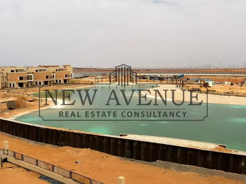 Twin House with Greenery View in Sarai New Cairo Ready To Move with Spacious Garden