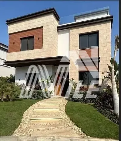 standalone villa for sale prime location exclusive price pool view at azza-new cairo