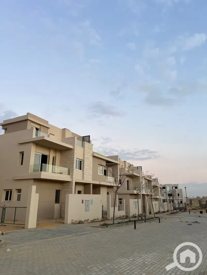 Town House 208 Sqm For Sale Tawny Beside Palm Hills Ready To Move With Installments