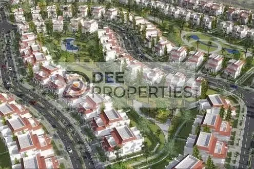 Townhouse for sale 280m in Compound Sawari - direct view of the lake