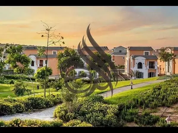 town house corner for sale in layan new cairo Very prime location under market price with swimming pool