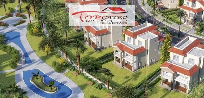 Distinctive villa for sale in the Somaya compound in Alexandria, featuring a swimming pool and an elevator.