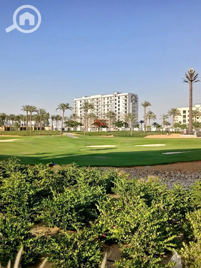 Fully Finished with Kitchen, AC's & Shutters Penthouse for sale in Uptown Cairo by Emaar Prime Location on Golf & Pool View