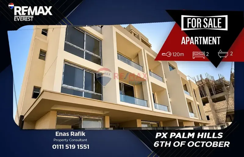 Apartment for Sale in PX Palm Hills October | Fully Finished | Delivery 2028