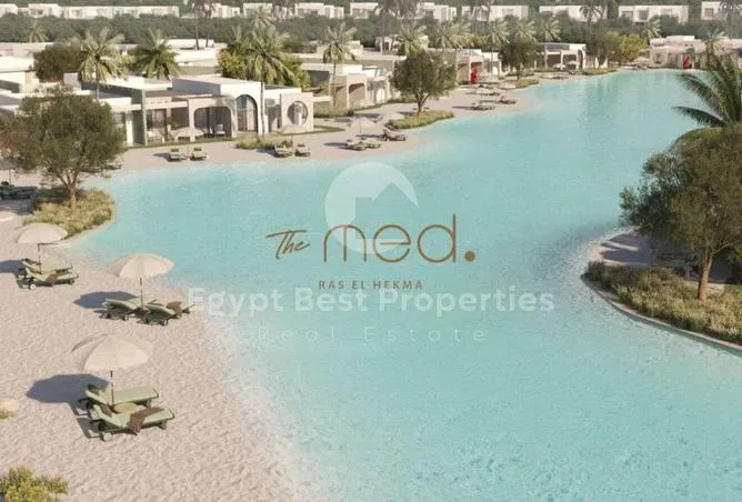 شاليه غرفتين 130 م² للبيع في ذا ميد الساحل الشمالي، ذا مد