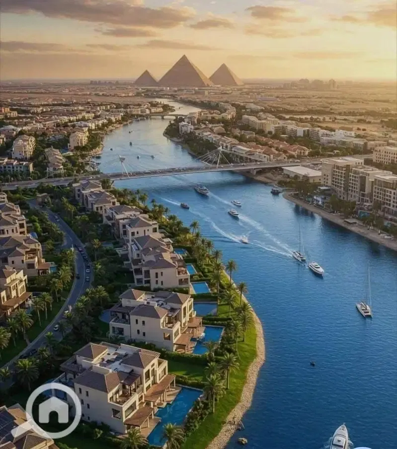Apartment for Sale in Jirian – Palm Hills | 120 sqm | Nile & Lagoon View | 2 Bedrooms | Prime Location