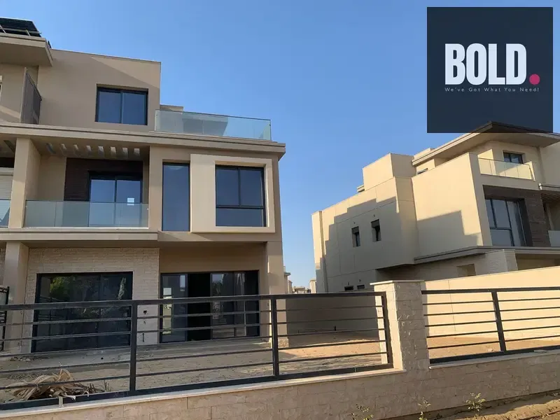 Prime Twin house Resale 290m Ready to move | Lake View in The Estates SODIC - New Zayed