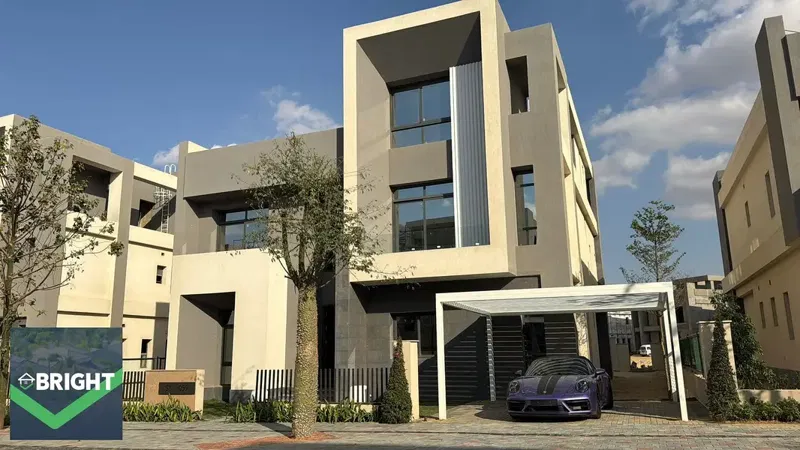 Best Priced! Corner Villa 351m - 3bedrooms - First Lagoon Row - in Saada new cairo - easy installment