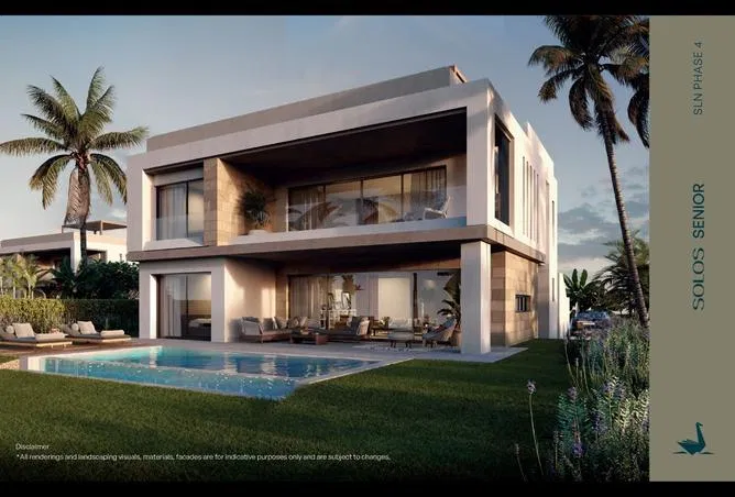 شاليه 4 غرف 210 م² للبيع في Swan Lake North Coast