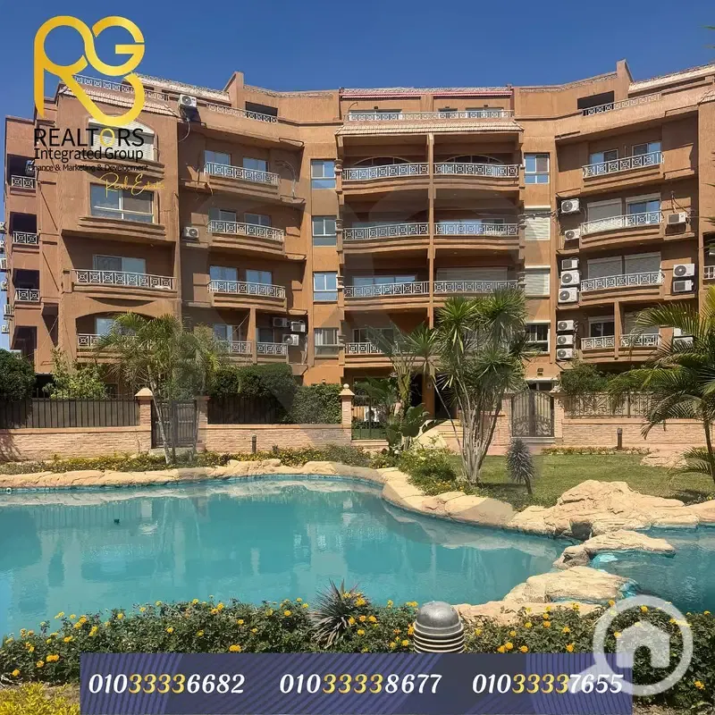 Apartment 160m + 85m Sky House Terrace, immediate occupancy in Central Park Compound – directly next to Shooting Club and Mall of Arabia, with payment