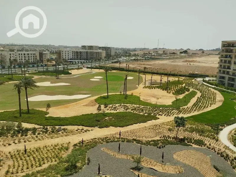 Fully Finished with Kitchen, AC's & Shutters Penthouse for sale in Uptown Cairo by Emaar Prime Location on Golf & Pool View