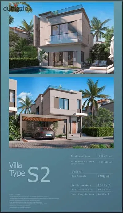 Standalone villa badya palm hills