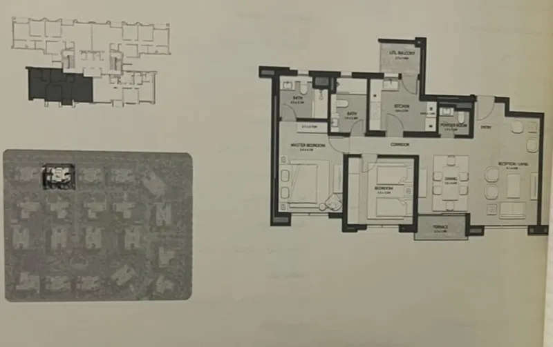 2 Bedrooms Apartment in City Gate - Qatari Dyar