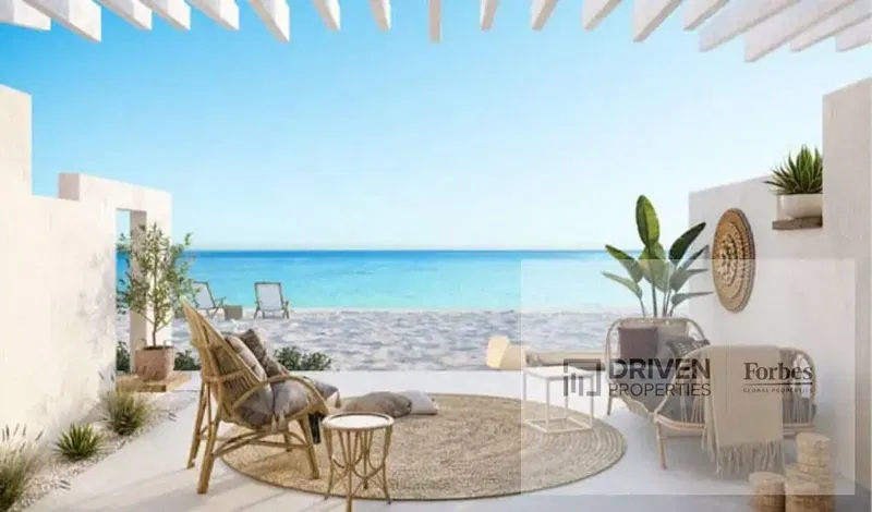 Sea & Lagoon View Fully Finished Chalet for Sale By Installments in North Coast D Bay Tatweer Misr