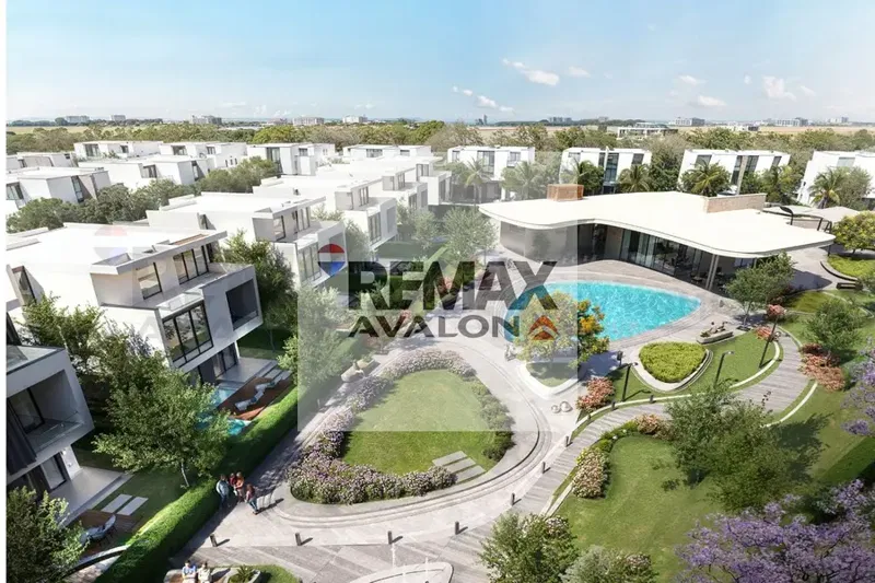 Twin house villa for sale 402 m (views of Smouha Club - Borg El Arab)