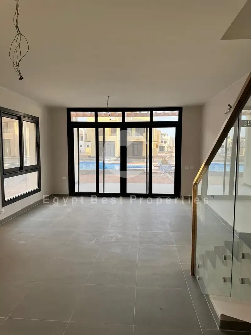 HOT OFFER Ready to Move Twin Villa 143m Pool View Resale for Sale in Makadi Heights Red Sea