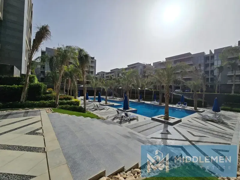 Apartment 154m 3bd North Facing Underground Parking Ready to Move in Patio Oro New Cairo