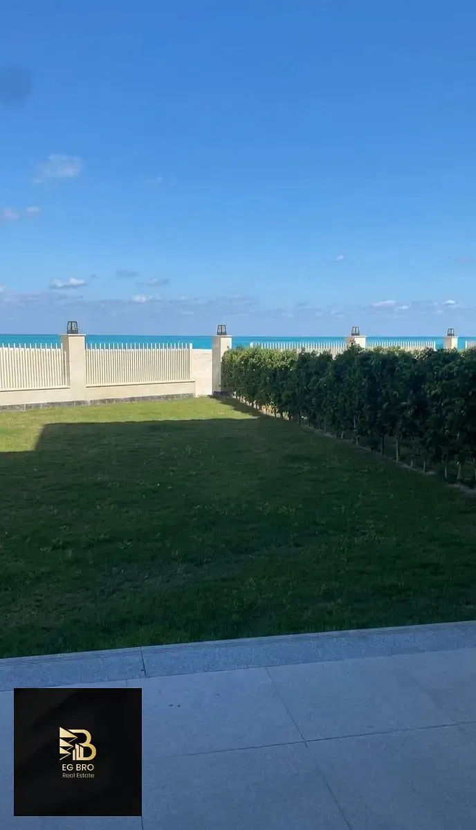English: Ready to Move Townhouse Chalet with Garden & Direct Sea View for Resale (No Over) in Dayz North Coast – New Alamein