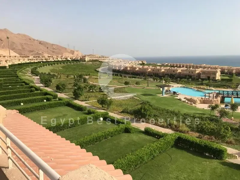 Resale Under Market Price Installment 3BD Sea View Chalet for Sale in Telal Ain Sokhna