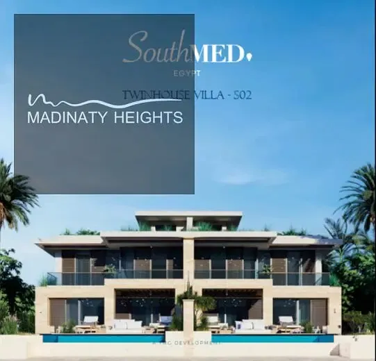 The price of the lunch won't be repeated. An opportunity in the heart of Southmed! Twin villa with a distinctive view and an area of 231 square meters at the original project opening price (30,453,600 EGP), and very comfortable payment systems over 8 years. Payment details: Monthly installment: 130,950 EGP Annual installment: 1,309,500 EGP Total paid currently: ~ 9.5 million