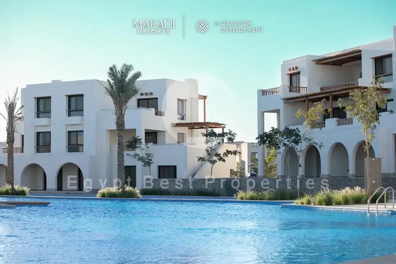 under market price ready to move chalet resale in makadi heights with installments