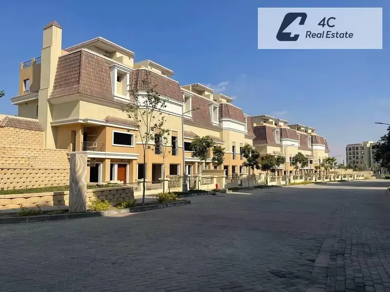 Below Market Price | Corner Townhouse for Sale in Rai Valleys – Sarai New Cairo | 160 SQM BUA + 205 SQM Land | Delivery in 1 Year