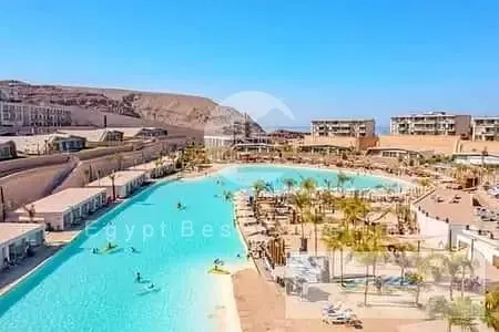 Under Market Price Resale 1BD Chalet Lagoon View For sale Installments in IL Monte Galala Ain Sokhna Tatweer Masr