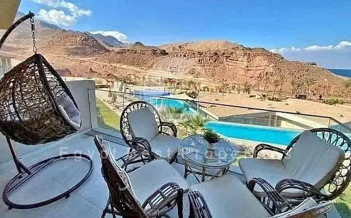 Hot Deal Il Monte Galala Chalet Sea & Lagoon View Installments for Sale in il Monte Galala Ain Sokhna