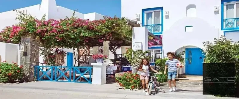 Chalet for sale in Mountain View Ras El Hekma, Greek Village phase; prime location with a swimming pool view, fully finished.