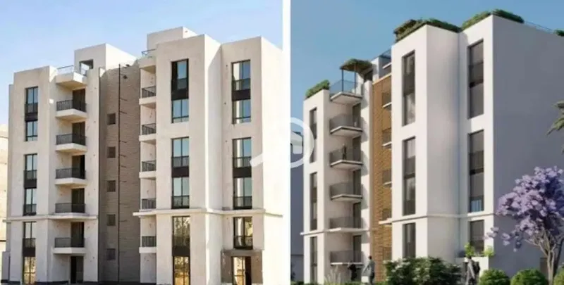 Penthouse of 180 sqm for sale in Eco West, October, behind the Media Production City for 2,750,000 EGP with a down payment of 700,000 and installments over 5 years, view of O West, delivery in a year.