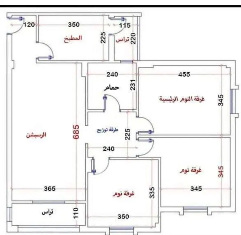 شقة مميزة للبيع – مدينة نصر (منطقة الـ4000)  ✅ 120 م² ✅ طابق متكرر  ✅ تشطيب كامل ✅ ريسبشن واسع ✅ لوكيشن مميز  💰 3,700,000 جنيه  فرصة مناسبة