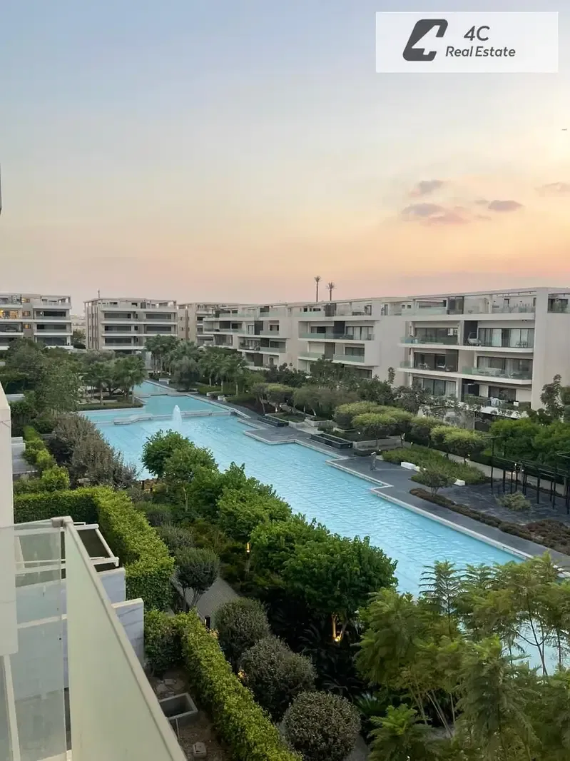 Ready to move apartment for sale with installments and 88,000 installment 2 bdr super lux finishing prime location in Lake View Residence