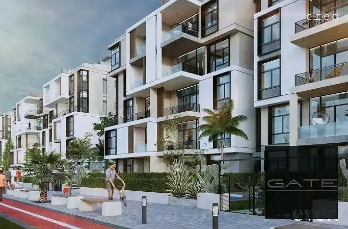 Finished apartment for sale in Evercreed – Water Feature View – next to Mall of Arabia