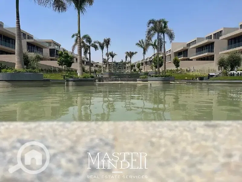 Garden Villa with private swimming pool for sale with installments till 2029 in Lakeview Boutique , New Cairo