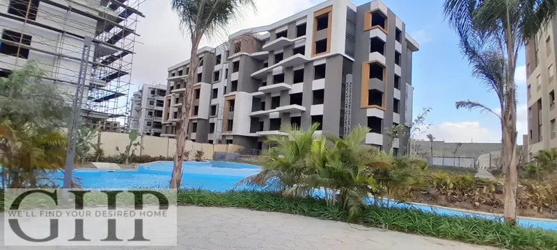 Apartment Direct Lagoon View Fully Finished for Sale in Palm Hills New Cairo