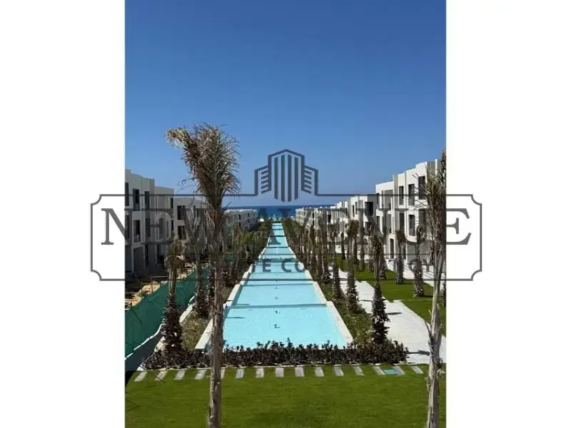 Fully Finished Chalet for Sale in The Waterway North Coast | Direct Lagoon View | 3 Master Bedrooms | Delivery 2026