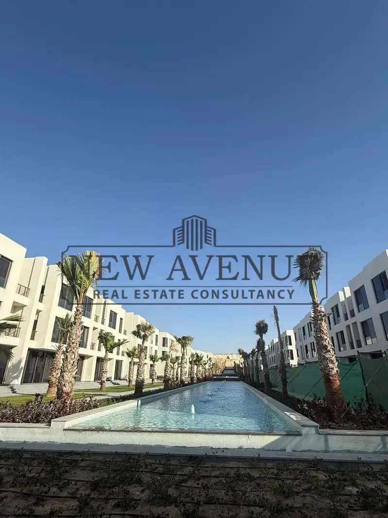 Chalet Ground for sale in The Waterway North Coast with Garden Prime Location with Downpayment and Installments Delivery After 2 Years