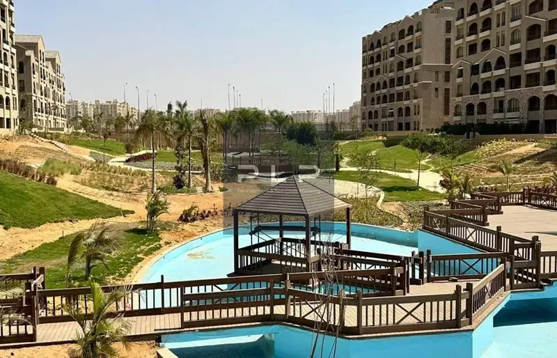 Ground floor apartment with garden for sale in Green Square – Green Valley | Corner | View of the largest garden in the project